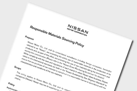 Responsible Materials Sourcing Policy