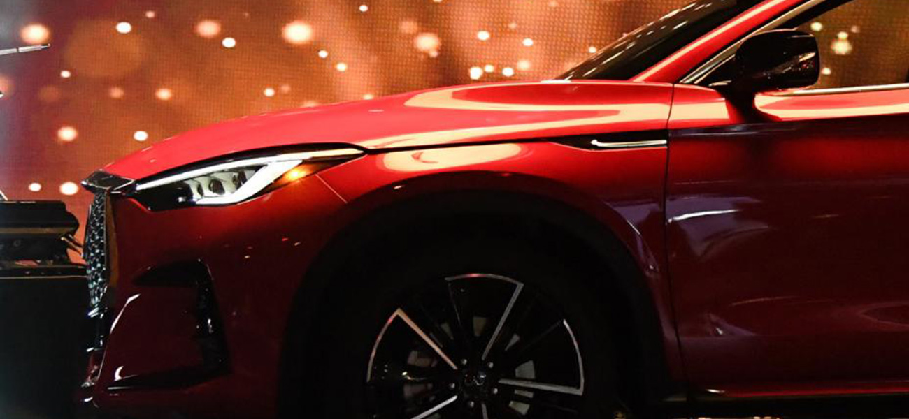 Behind the scenes of 2022 INFINITI QX55 reveal: separated by an ocean, united by soul