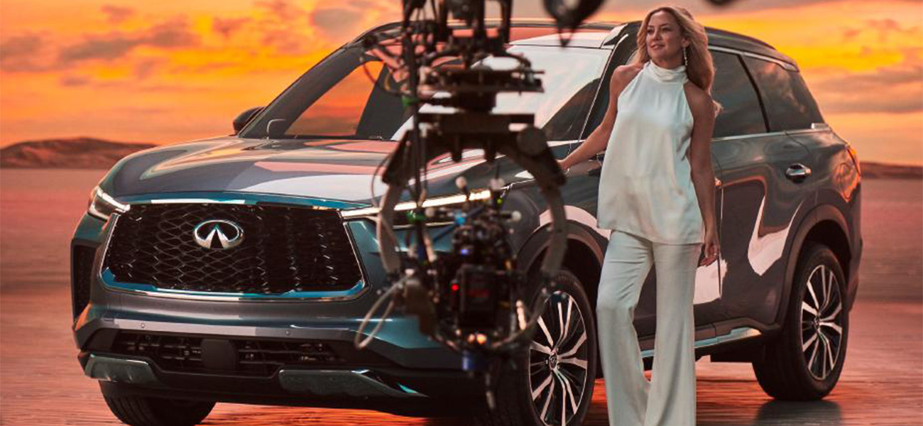 Making “Conquer Life in Style with All-New QX60” with INFINITI and Kate Hudson