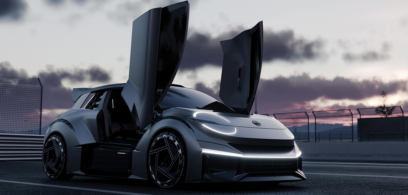 Discover the design process of the Nissan Concept 20-23