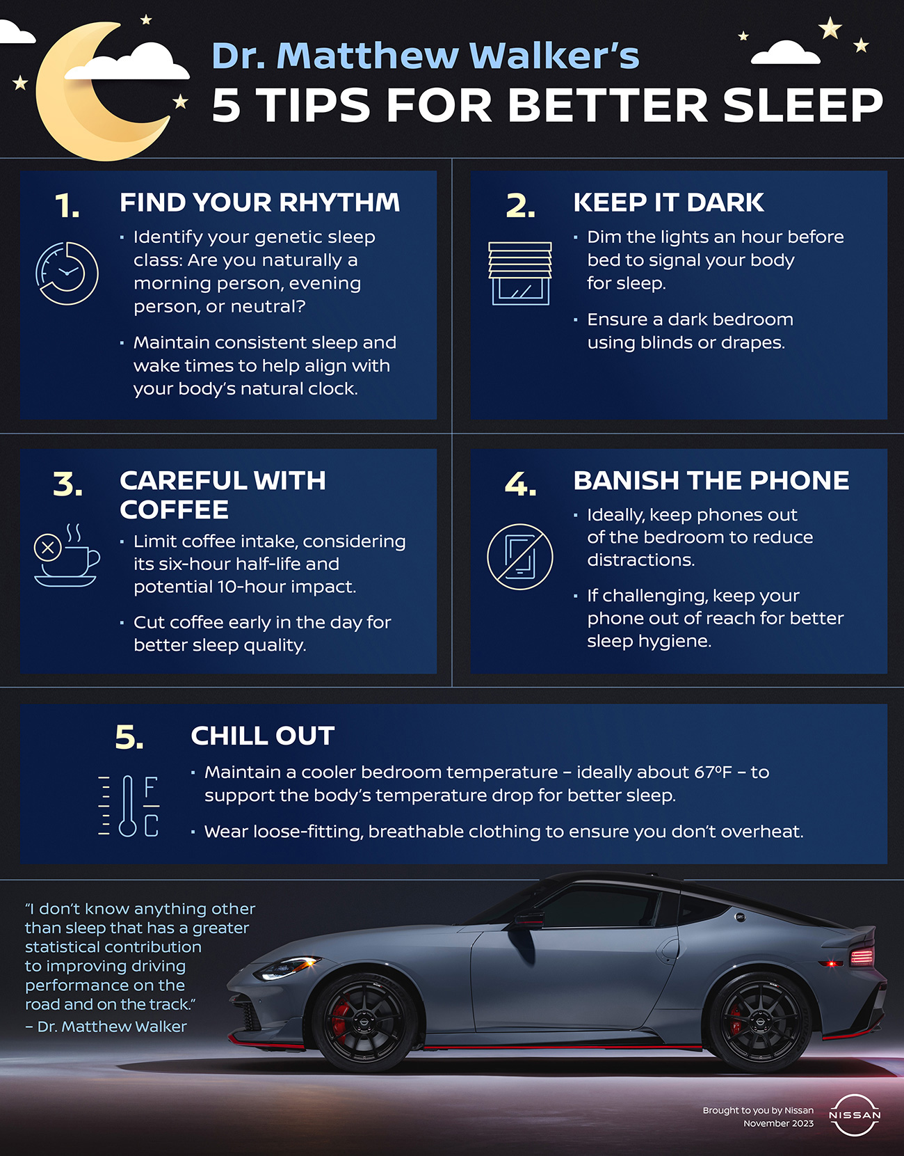 Keys to better sleep