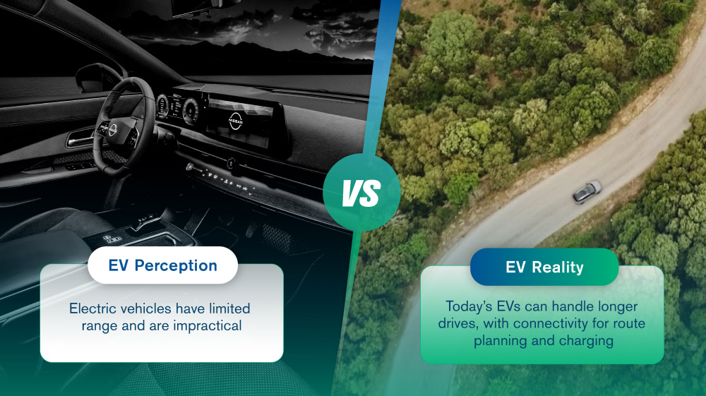 Myth #2: Electric vehicles have limited range and are impractical