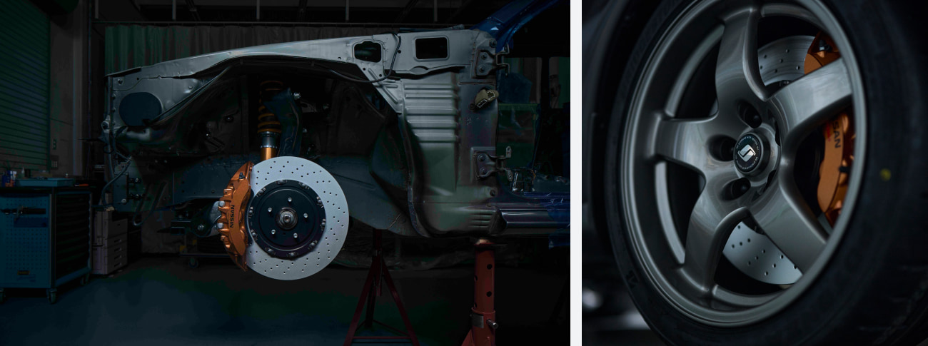 Bigger brakes and factory-inspired wheels