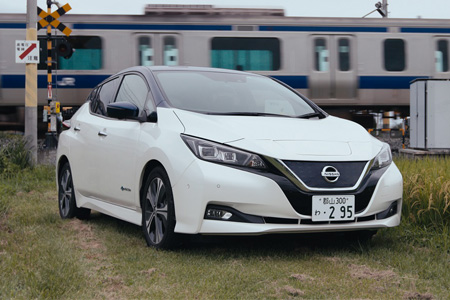 Used Nissan EV batteries find new purpose in east Japan train crossings