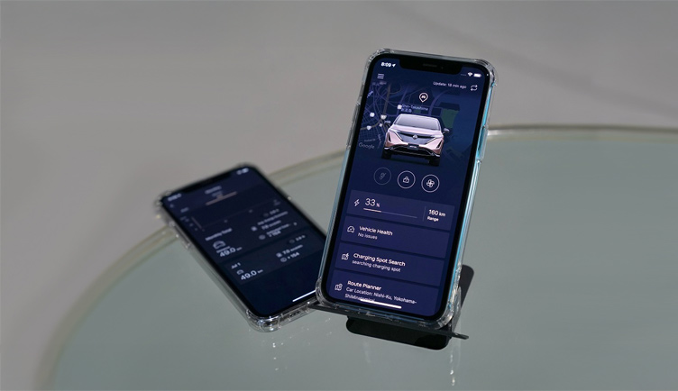 Discover the Ariya's connectivity potential